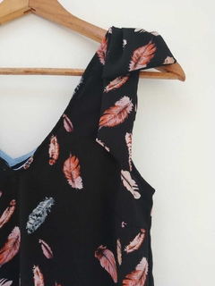 Vestido STRASS plumas en internet