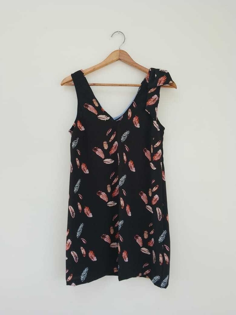 Vestido STRASS plumas