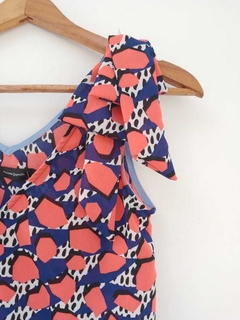 Vestido STRASS coral - comprar online