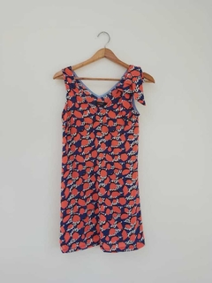 Vestido STRASS coral