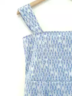 Vestido SNAP azul - comprar online