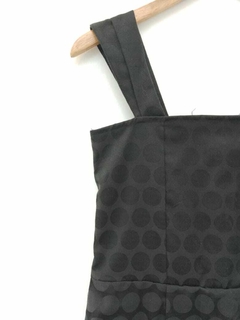 Vestido SNAP negro - comprar online