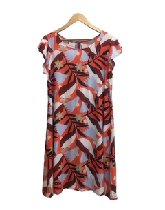 Vestido EVASE ladrillo