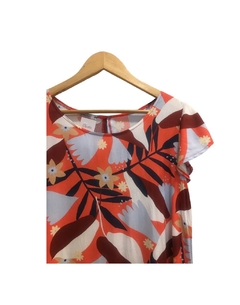 Vestido EVASE ladrillo - comprar online