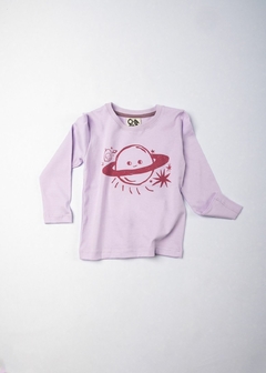 Remera JUPITER lila - comprar online