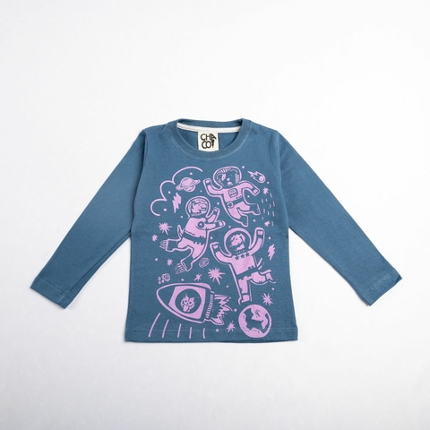 Remera ASTRO PERROS azul