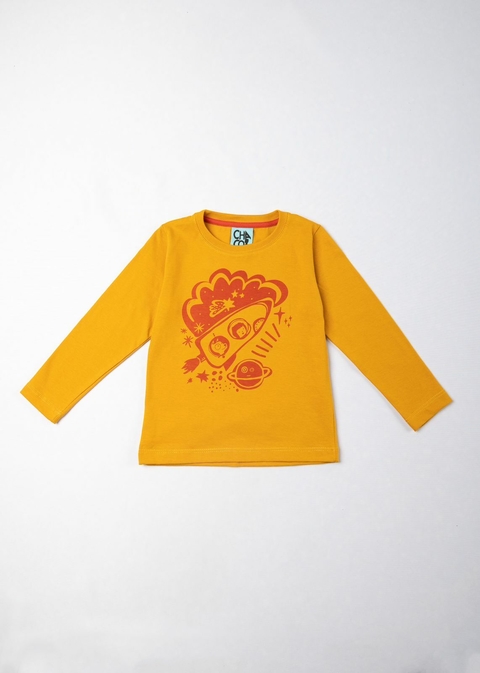 Remera COHETE maiz