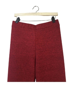 Pantalón palazzo LANILLA bordo - comprar online