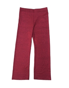Pantalón palazzo LANILLA bordo