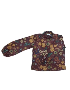 Sweater JULIETA flor bordo - Puntos en el espacio