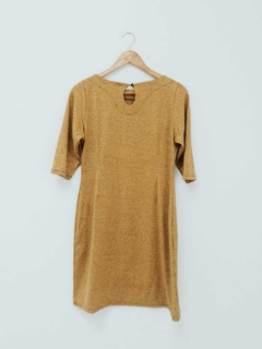 Vestido JULIETA mostaza - comprar online