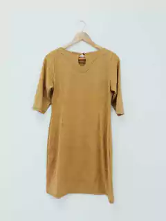 Vestido JULIETA mostaza - comprar online