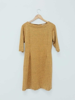 Vestido JULIETA mostaza