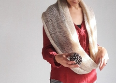 Cuello MOHAIR fuccia - comprar online