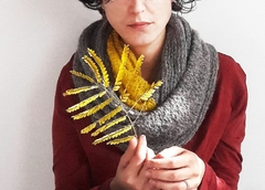 Cuello MOHAIR fuccia en internet