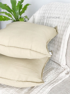 Almohadón Elena Beige ~ - comprar online