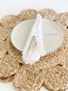 Plato de sitio yute - comprar online