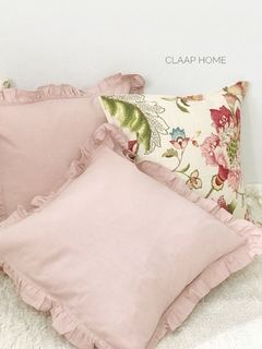 Almohadón JOSEFA ~ Rosa - comprar online
