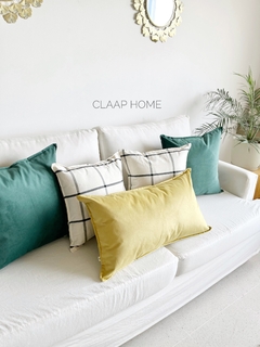 Almohadon cuadrille negro~ - CLAAP Home
