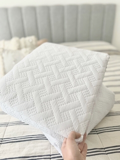 cobertor de cama Ocean blanco queen ~ - comprar online