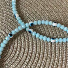 Tiara Olho Grego Azul na internet