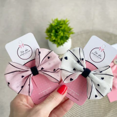 Laço Liz (M) Organza Coração - comprar online