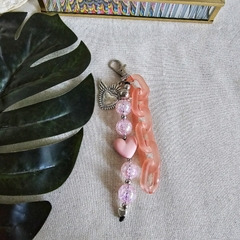 BAG CHARM/LLAVERO PINK - comprar online