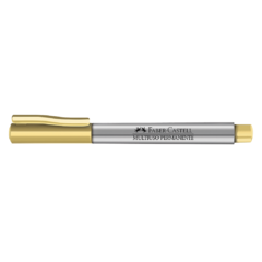 Marcador Multiuso Permanente 1,0mm Dourado Faber Castell