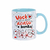 Caneca de cerâmica colorida 325ml - Dia dos Namorados - loja online