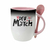 Caneca de cerâmica mágica com colher 325ml - Dia dos Namorados - loja online