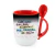 Caneca de cerâmica mágica com colher 325ml - Dia dos Avós - loja online