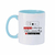 Caneca de cerâmica colorida 325ml - Dia dos Namorados - NZ Design