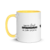 Caneca de cerâmica colorida 325ml - Dia dos Namorados - NZ Design