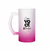 Caneca de chopp vidro jateado 475ml - Dia dos Namorados - loja online