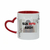 Caneca de cerâmica com alça de coração 325ml - Com foto - comprar online