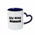Caneca de cerâmica com alça de coração 325ml - Com nome - loja online