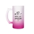 Caneca de chopp vidro jateado - Personalizada 475ml na internet