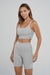 Shorts Activos Gris - Aleccra