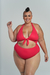 Traje de baño con lazo WONDER Rojo en internet