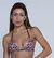 Top de Bikini Cortininha y Estampado de Leopardo Fucsia - comprar online