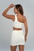 Falda Tubo Off-White - Aleccra