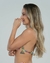 Top de Bikini Triángulo con Estampado de Palmeras Coloridas - comprar online