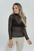 Black Tulle Blouse