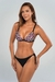 Top de Bikini Nudo Estampado de Leopardo Fucsia - tienda online