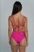Braga de Bikini de Tiro Alto Rosa Acanalada en internet