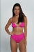 Ribbed Pink High-Waisted Bikini Bottom on internet