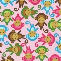 Tela catálogo Monitos Rosa