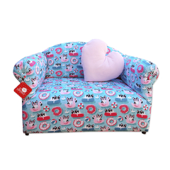 Sillón Infantil Doble Modelo Bulldog + Almohadón Corazón - comprar online