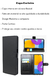 Capa Carteira + Pelicula 3d Para Zenfone Max Pro M2 ZB631KL na internet