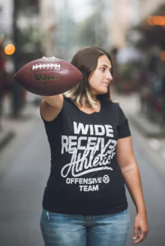 Baby Look Wide Receiver na internet
